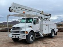 2008 LIFT-ALL Model LOM10-55-2MS, 55' Material Handling Aerial Lift, s/n 9301030855L0M10, equipped