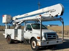 2008 TEREX HI RANGER Model 5TC-55, 55' Material Handling Aerial Lift, s/n 2080336240, equipped with