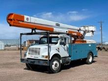 1992 HI RANGER Model 5FB55, 55' Aerial Lift, s/n 019217810, equipped with 550# 2-man bucket, mounted