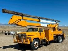 1983 REACH-ALL Model HD5055, 55' Line Guard, s/n 4774, mounted on 1983 FORD Model F-700 Single Axle