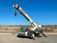 1991 LORAIN Model LCD150, 15 Ton Hydraulic Carry Deck Crane, s/n 99158, powered by Cummins 4