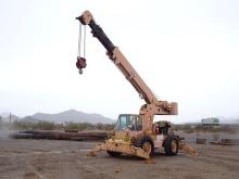 1982 GALION Model 150FA, 15 Ton Cab Down Hydraulic Rough Terrain Crane, s/n 8599, powered by Cummins