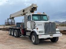 2002 TEREX Model BT60100, 30 Ton Boom/Aerial Lift, s/n 6010302109, equipped with 30.5'-100'