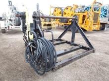 96" x 72" Reel stand equipped with hydraulic fluid brake (No Power Unit) (DAY 2) (CO)
