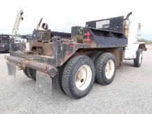 1954 MACK Model M63 6x6 Sleeving Truck, VIN# 555, powered by Cat 3208 diesel engine and 5 speed