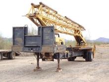 HI-RANGER Model 7-75, 75' Aerial Line Guard" Tower, s/n 12641138, powered by Detroit 4-53 diesel