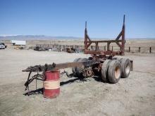 1987 PEERLESS Tandem Axle Pole Trailer, VIN# 1PLA02426HTB82330, equipped with approximately 40'