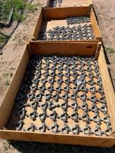 (3 Wooden Boxes) (158) Y-Ball Clevises and (62) Shackles (DAY 2) (CO)
