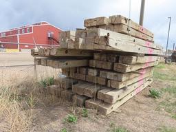 (4) 20' x 4', (4) 16' x 4', and (8) 12' x 4' Crane Mats, 6" x 6" construction (CO)
