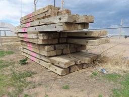 (4) 20' x 4', (4) 16' x 4', and (8) 12' x 4' Crane Mats, 6" x 6" construction (CO)