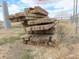 (4) 20' x 4', (4) 16' x 4', and (8) 12' x 4' Crane Mats, 6" x 6" construction (CO)