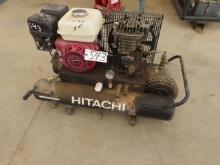 HITACHI Air Compressor, Honda GX160 gas (CO)
