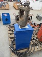 ALCOA 60 Ton Hydraulic Press Head, with hose (CO)