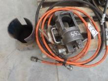 ALCOA 60 Ton Hydraulic Press Head, with hose (CO)