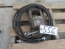 ALCOA 60 Ton Hydraulic Press Head, with hose (CO)