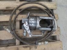 ALCOA 60 Ton Hydraulic Press Head, with hose (CO)