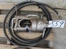 ALCOA 60 Ton Hydraulic Press Head, with hose (CO)