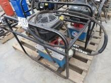 RELIABLE REL-GB-10, 10,000 PSI Double Acting Hydraulic Pump, Briggs and Stratton gas (CO)