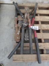 (4) HK PORTER Ratchet Cable Cutters (CO)