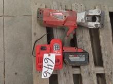 MILWAUKEE 1590 ACSR Cordless Cutter, with battery and charger (CO)