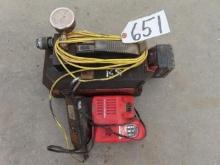 POWER TEAM SPX PB Series 10,000 PSI Cordless Hydraulic Pump, with battery and charger (CO)
