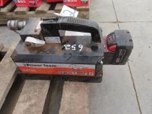 POWER TEAM SPX PB Series 10,000 PSI Cordless Hydraulic Pump, with battery (CO)