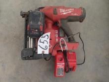 MILWAUKEE 2843 Cordless Stapler, with battery and charger (CO)