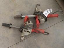 (2) MILWAUKEE 1660, 1/2" Electric Drills (CO)