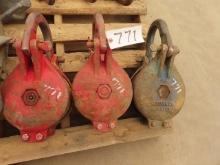 (3) 8", 8 Ton Skookum Blocks (CO)