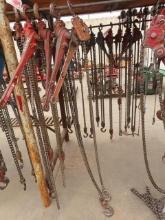(5) COFFING 1.5 Ton Chain Hoists (CO)