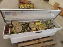 Cross Tool Box and Ratchet Straps (CO)