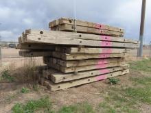 (4) 20' x 4', (4) 16' x 4', and (8) 12' x 4' Crane Mats, 6" x 6" construction (CO)