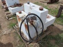 (2) 50 Gallon Step Fuel Tanks, (1) with electric pump (CO)