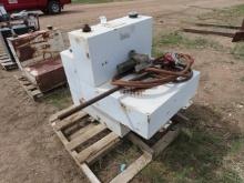 (2) 50 Gallon Step Fuel Tanks (1) electric and (1) manual pump (CO)