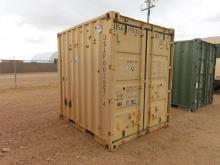 7'6" Overseas Storage Container, with metal shelves (CO)