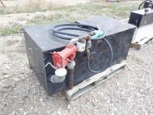 Combination Fuel Tank/Tool Box, with electric pump (Sales Tax) (WY)