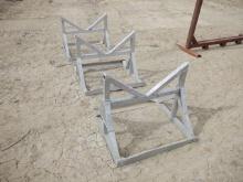 (3) Aluminum Pipe Stands (Sales Tax) (WY)