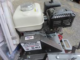 GORILLA Model GCT-8 Soft-Cut Walk Behind Concrete Saw, s/n 080724162619, powered by Honda GX200 gas