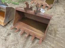 WB 36" Digging Bucket (Kubota KX040)
