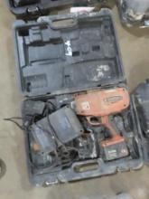 BN BNT-40 Cordless Rebar Tie Gun, with (2) chargers and (4) batteries