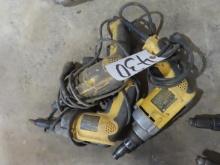 (3) DEWALT DW268 Screw Shooters