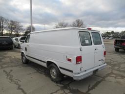 94 Chevrolet G20  Van WH 6 cyl  Started on 12/10/2020 AT PB PS R AC VIN: 1GCEG25Z9RF182778; Defects: