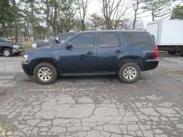 07 Chevrolet Tahoe  Subn BL 8 cyl  4X4; Started on 12/10/2020 AT PB PS R AC PW VIN: 1GNFK030X7R41103