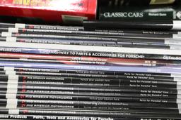 One box of automotive magazines