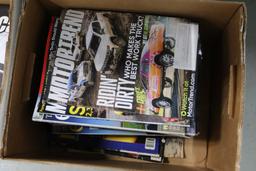 One box of Excellence automotive magazines