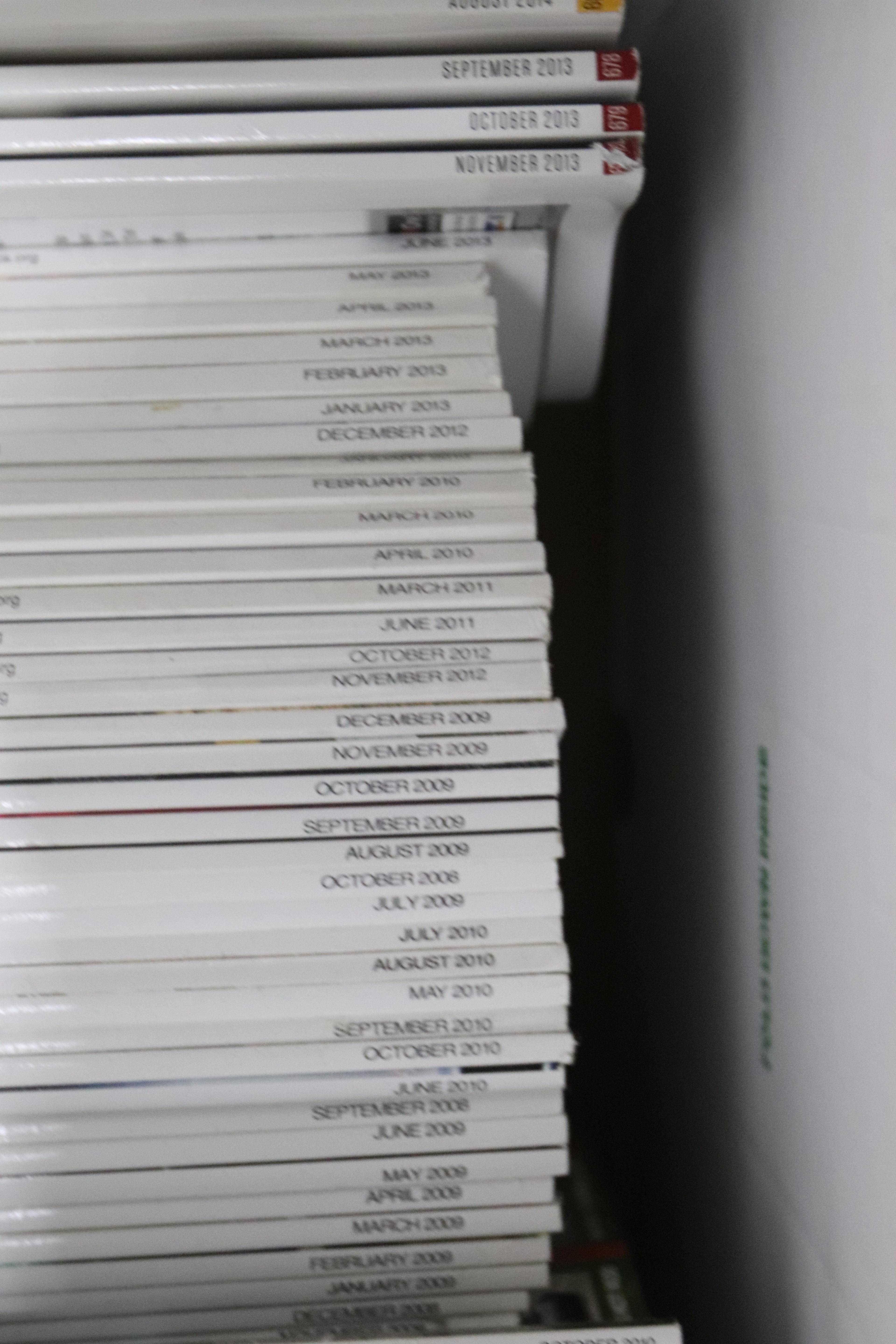 One box of Porsche Panorama and Excellence automotive magazines