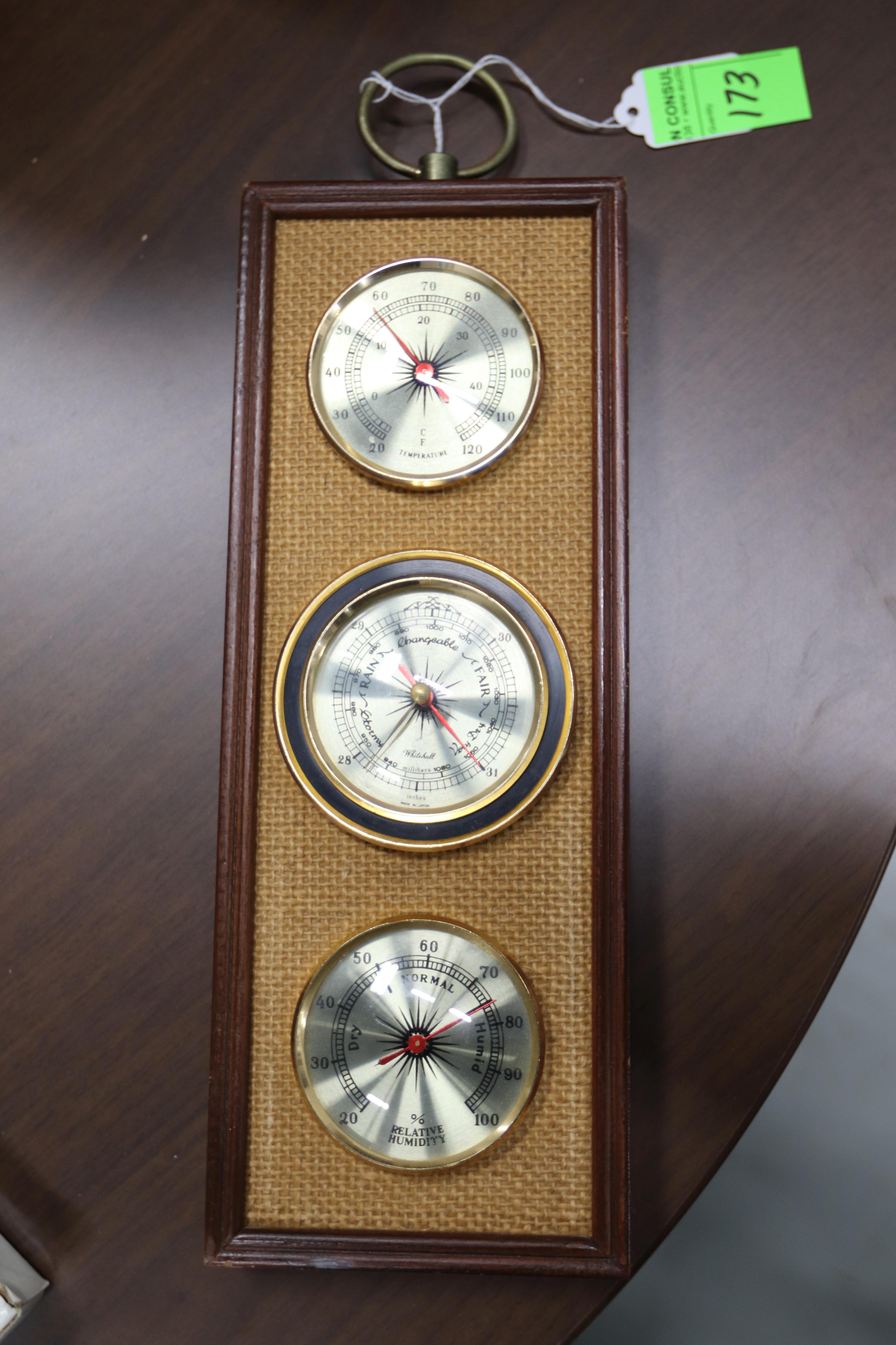 Whitehall Temperature Humidity and Barometer wall set