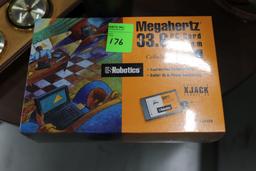Megahertz PC card modem, new in box