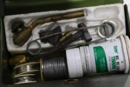 Propane fuel, torch heads, and torch welding kit
