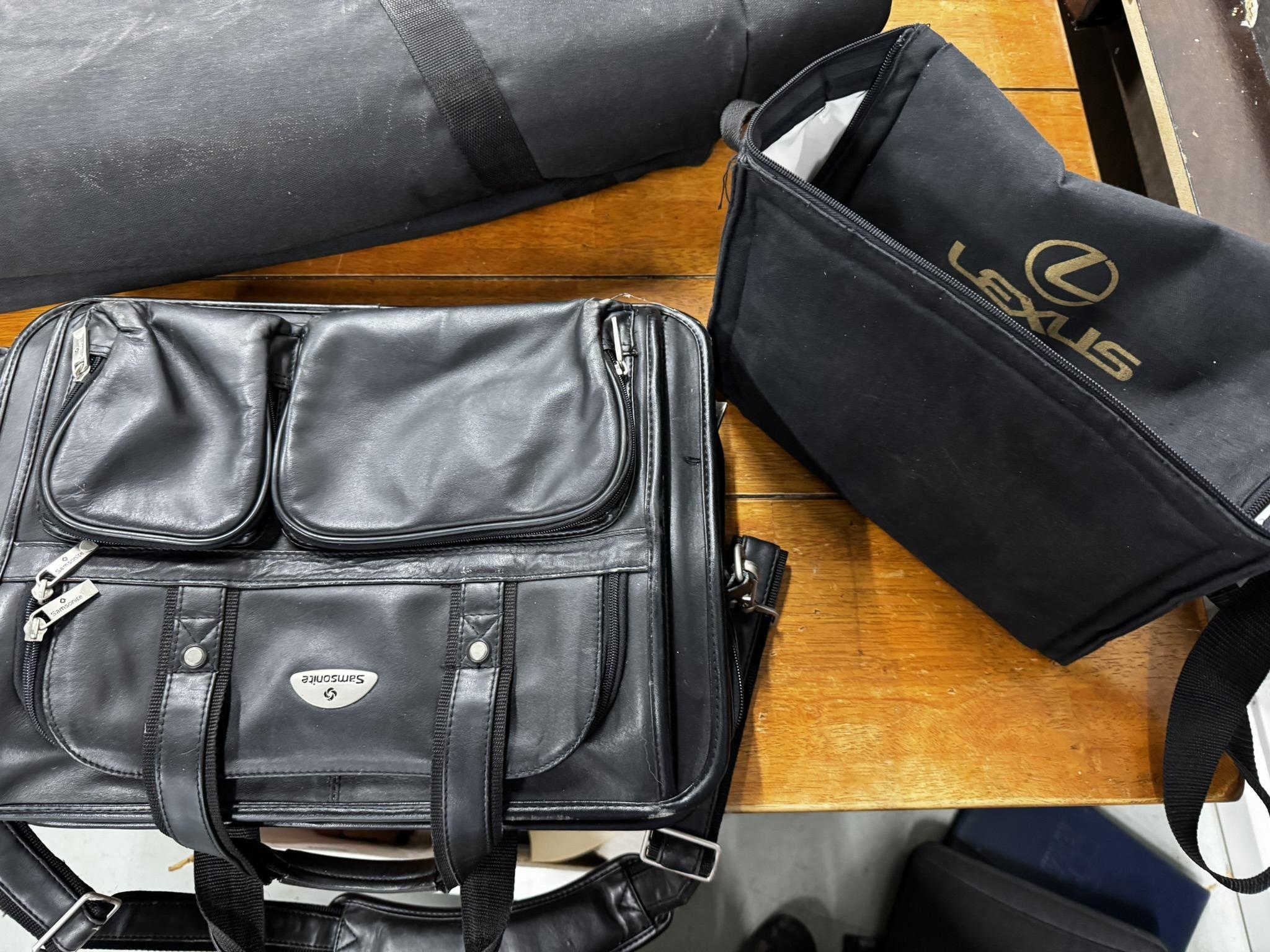 Miscellaneous briefcase and bags